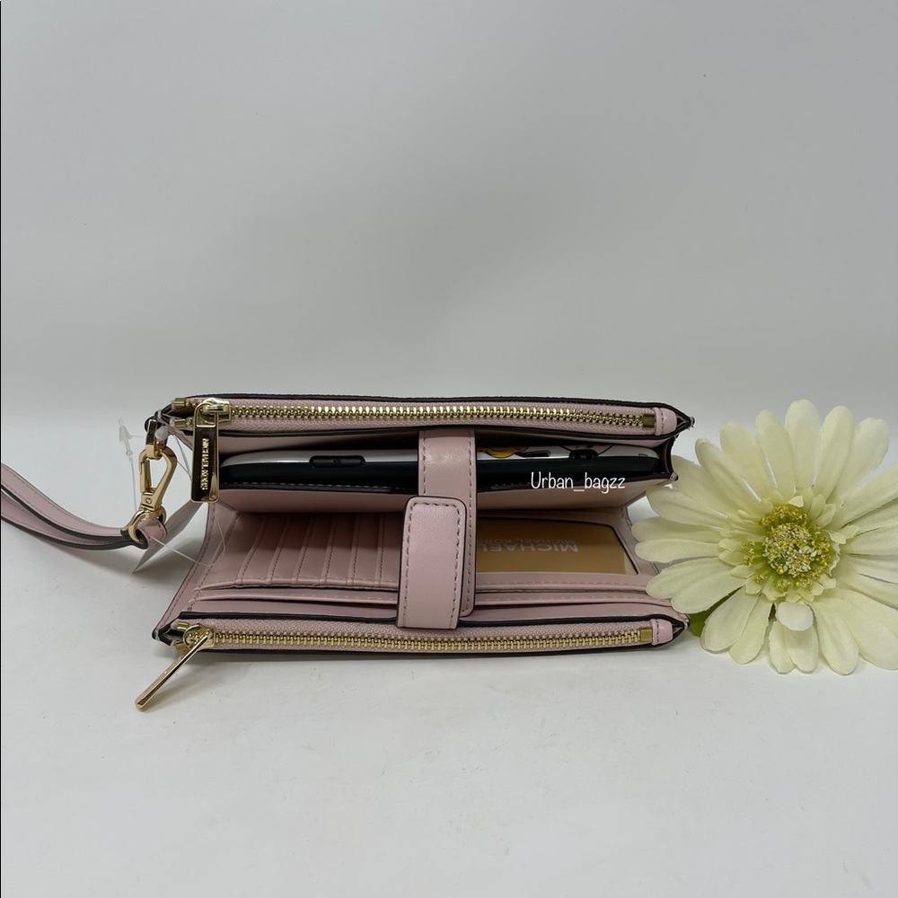 Michael Kors JST Large Double Zip Wristlet - Picture 8 of 8
